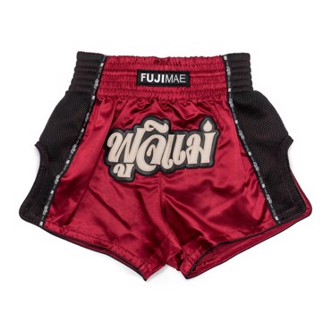 FUJIMAE PROWEAR THAI SHORTS -red